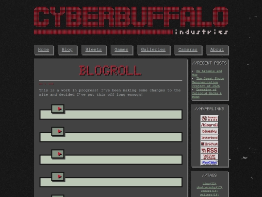 blogroll screenshot