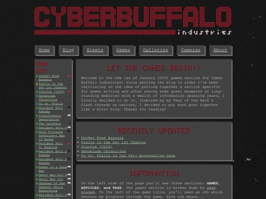 games screenshot