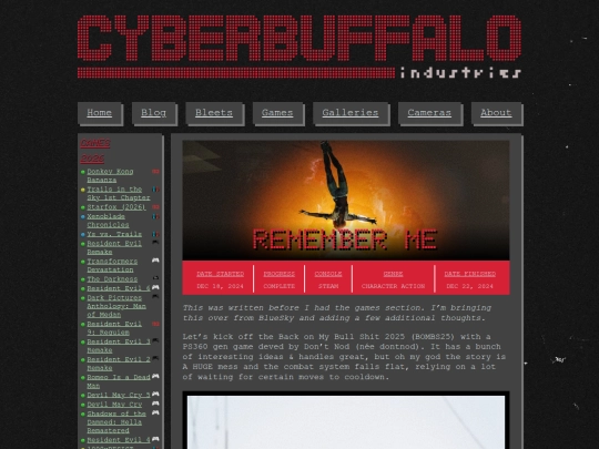 games/remember-me screenshot