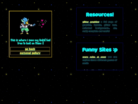 linkspage screenshot