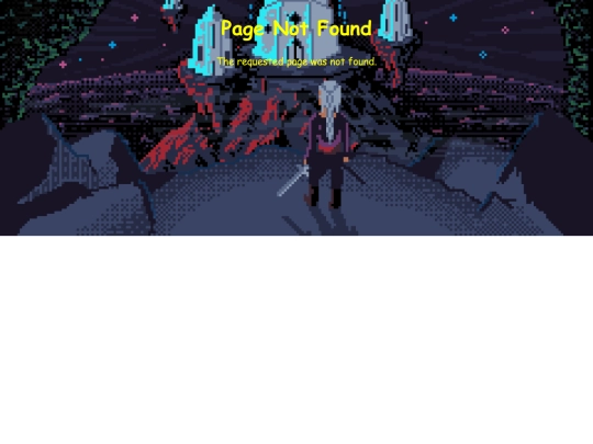 not_found screenshot