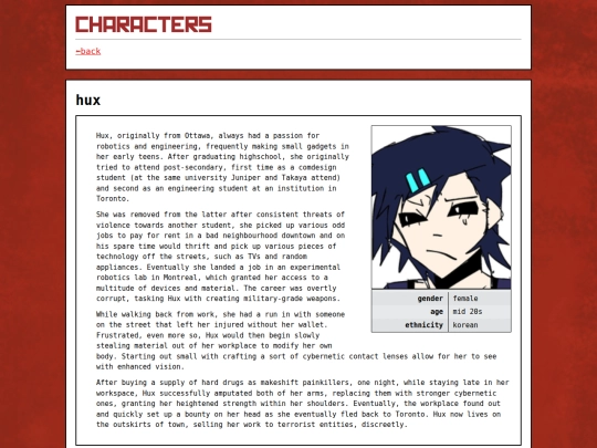 characters/hux screenshot