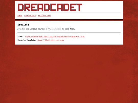 credits screenshot