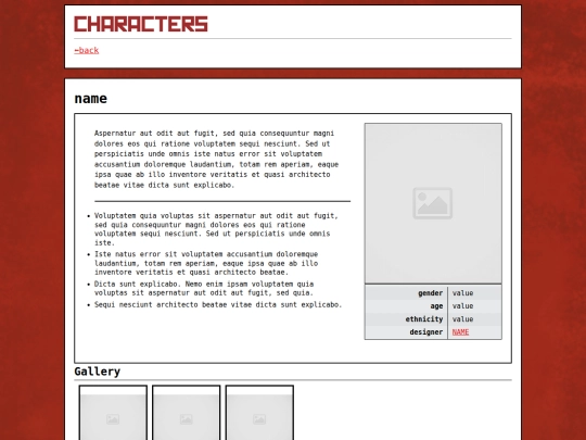 templates/charactertemplate screenshot