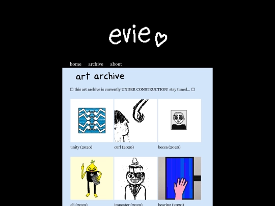art_archive screenshot