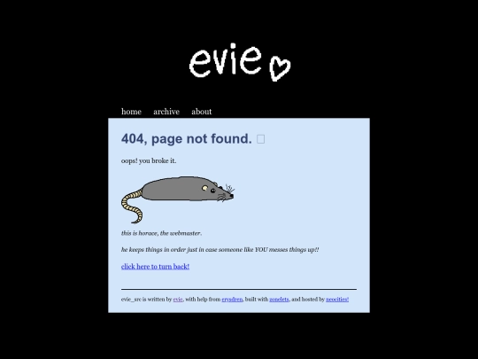not_found screenshot