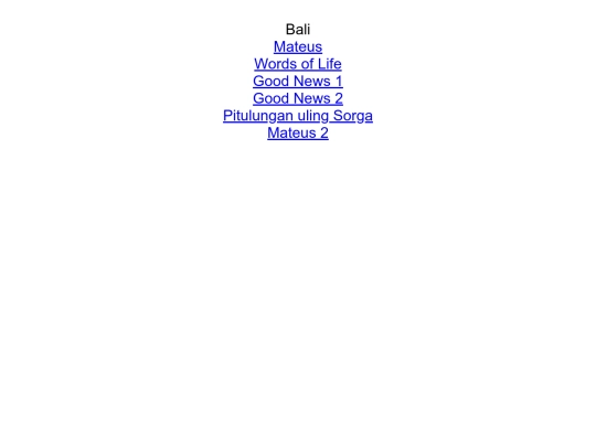 z/bali screenshot