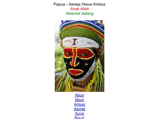 z/papua screenshot