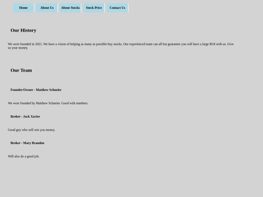 aboutCompany screenshot