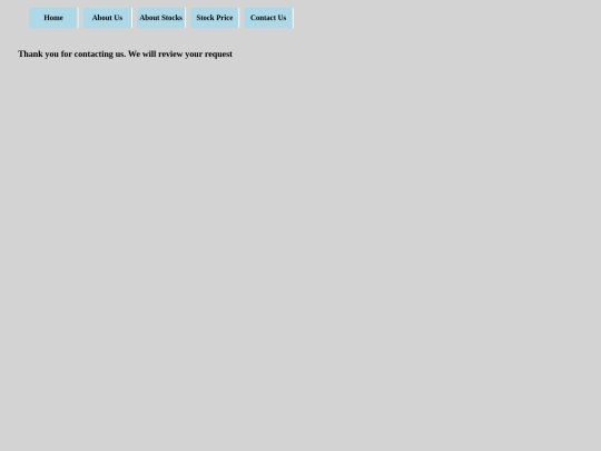 response screenshot
