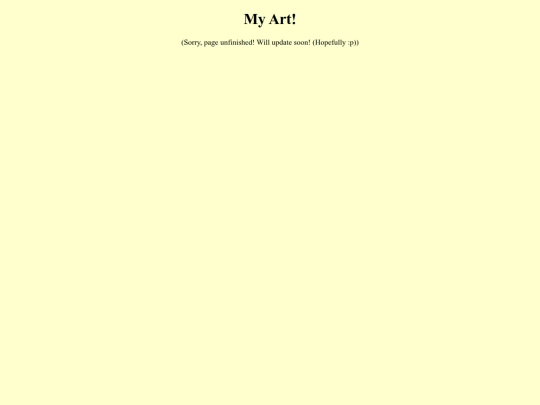 ArtHomePage screenshot