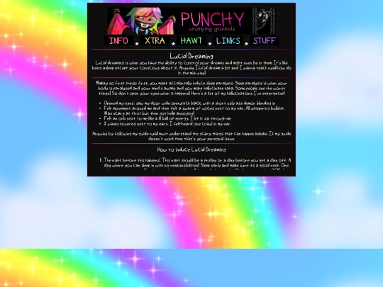 XTRA/CREEPY/lucid screenshot