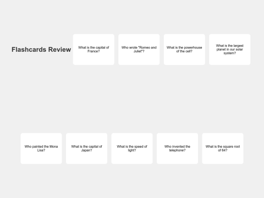 mainFlashcards screenshot