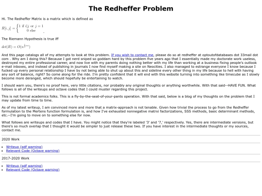 redheffer screenshot
