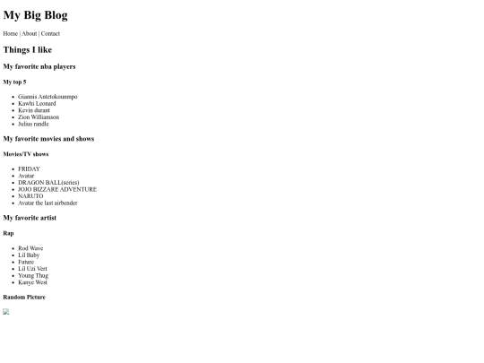 index screenshot