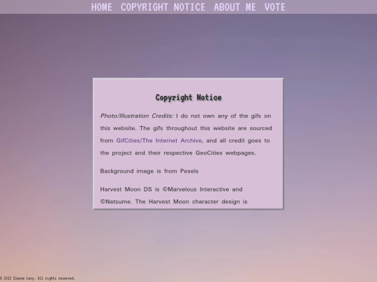 Copyright2 screenshot