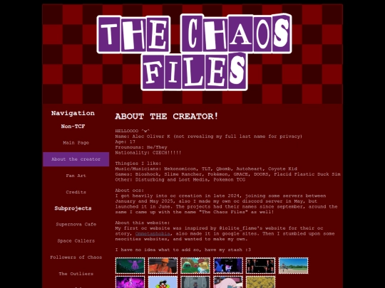 AboutMe screenshot