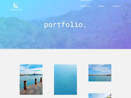 portfolio screenshot