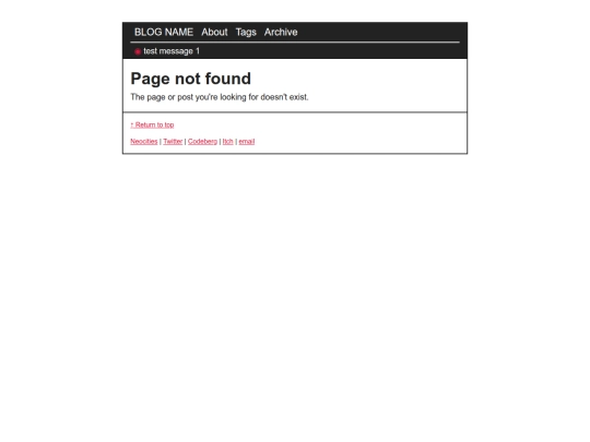 not_found screenshot