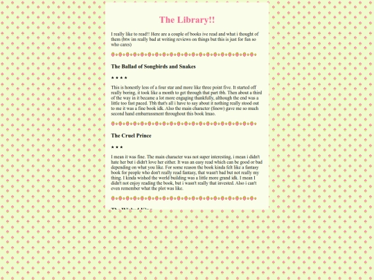 library screenshot
