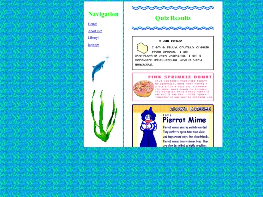 quiz screenshot