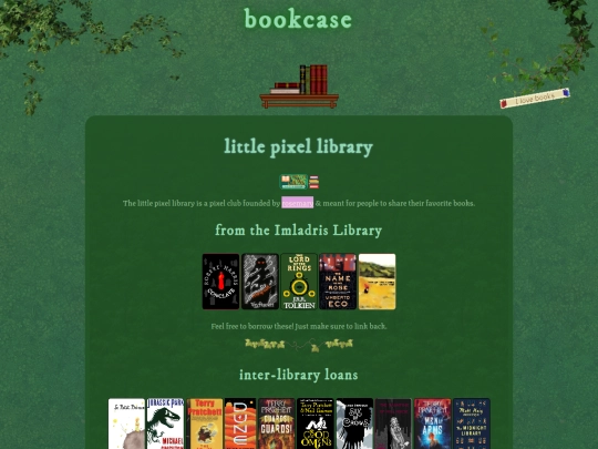 bookshelf screenshot