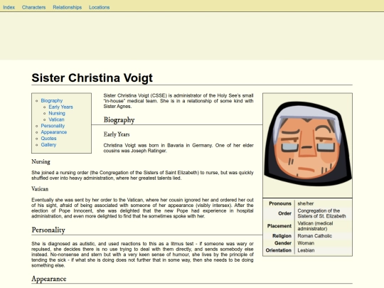 characterwiki/christina screenshot