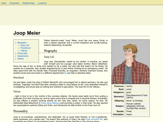 characterwiki/joop screenshot