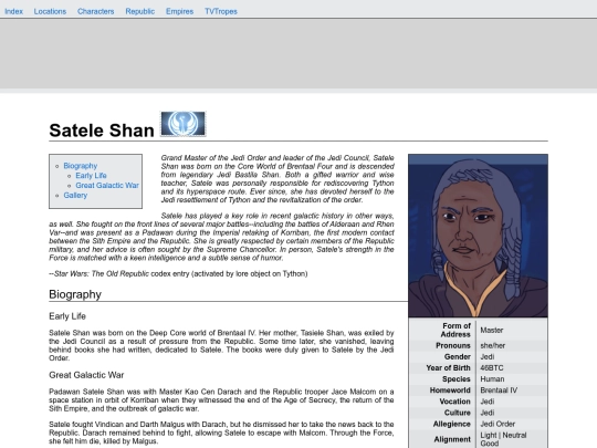 characterwiki/satele screenshot
