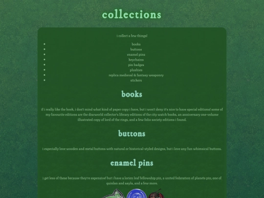 collections/collections screenshot