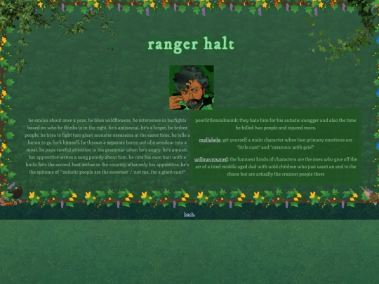 rangersapprentice/halt screenshot
