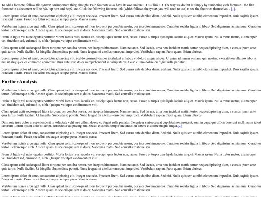snippet storage/footnote screenshot