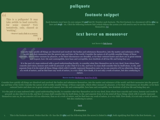 snippet storage/working_snippets screenshot