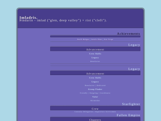 sw/swcodex/achievements screenshot