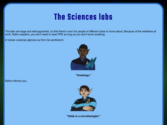 trek/starship/labs screenshot