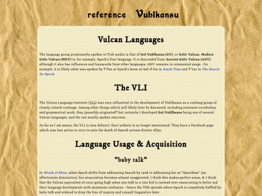 trek/vuhlkansu/vulcanlanguages screenshot
