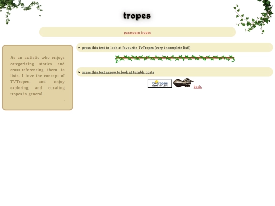 tropes/tropes screenshot