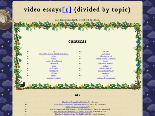 videoessays screenshot