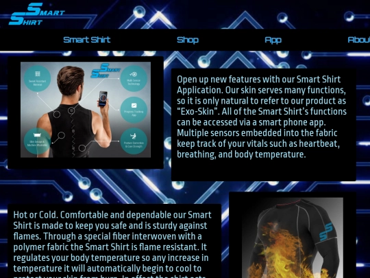 smartshirt screenshot