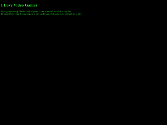 games screenshot