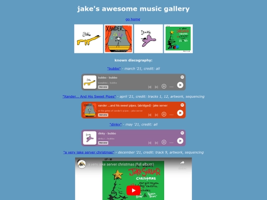 music_gallery screenshot