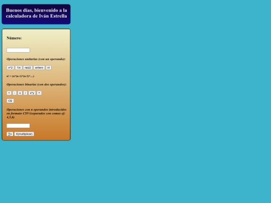 calculadora.hml/calculadora screenshot