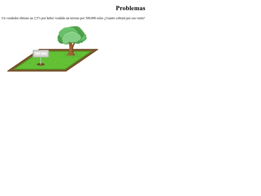 Porcentajes screenshot