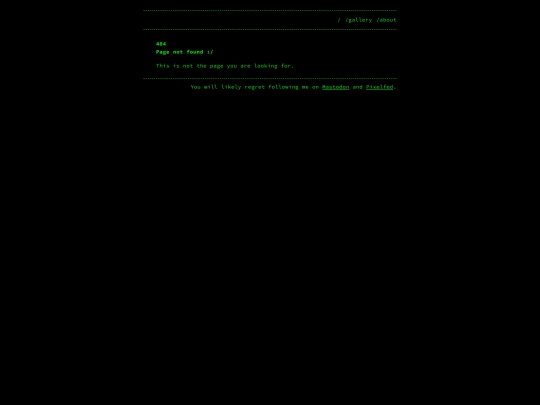 404 screenshot
