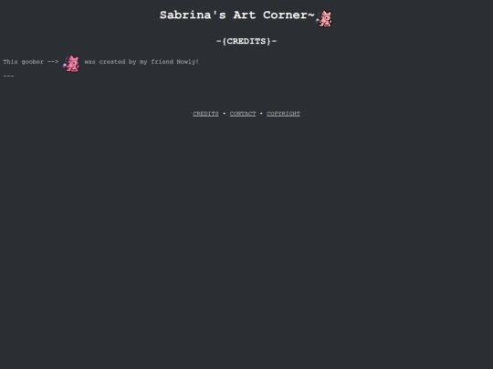 home/legalities/credit screenshot