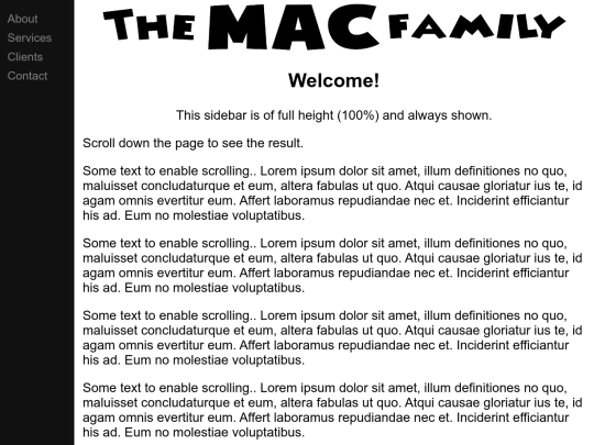 test screenshot