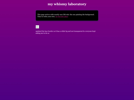 whimsy screenshot