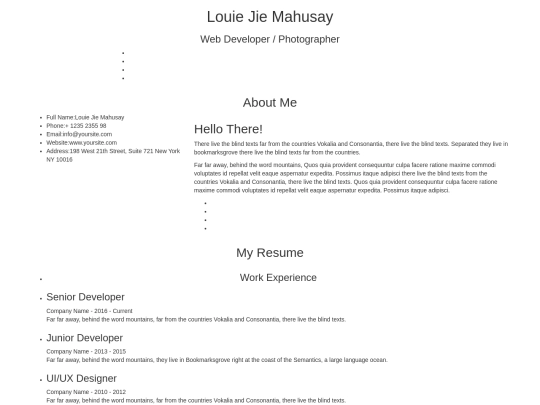 index screenshot