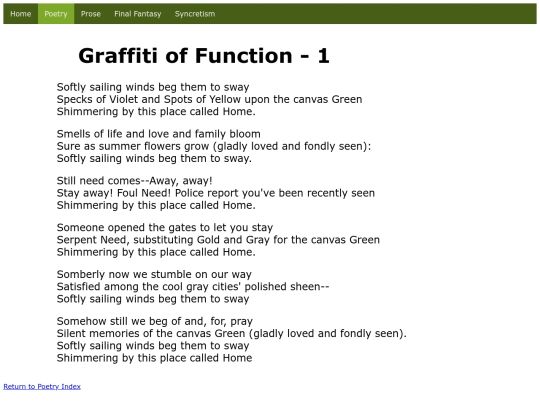Poetry/Graffiti-1 screenshot