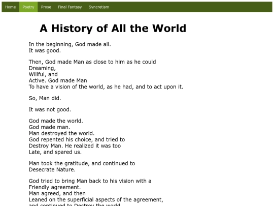 Poetry/HistoryOfTheWorld screenshot